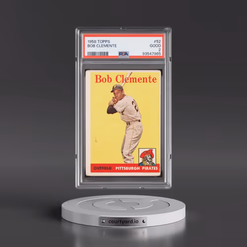 1958 Topps #52 Bob Clemente (PSA 2 GOOD)