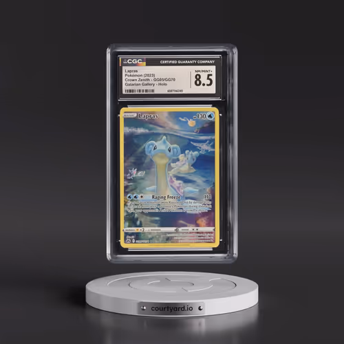2023 Crown Zenith #GG05/GG70 Lapras - Galarian Gallery Holo (CGC 8.5 NM-MT+)