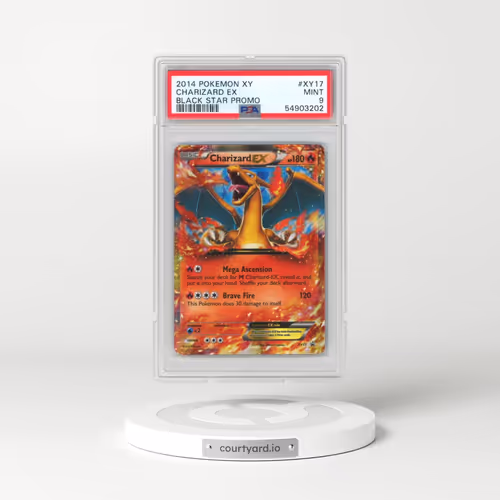 2014 Pokémon XY Black Star Promo #XY17 Charizard EX - Holo (PSA 9 MINT)