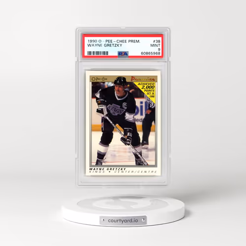 1990 O-Pee-Chee Premier #38 Wayne Gretzky (PSA 9 MINT)