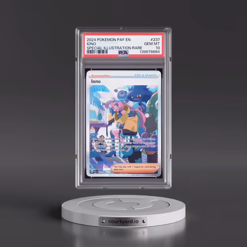 2024 Pokémon Paf EN-Paldean Fates #237 Iono - Special Illustration Rare (PSA 10 GEM MINT)