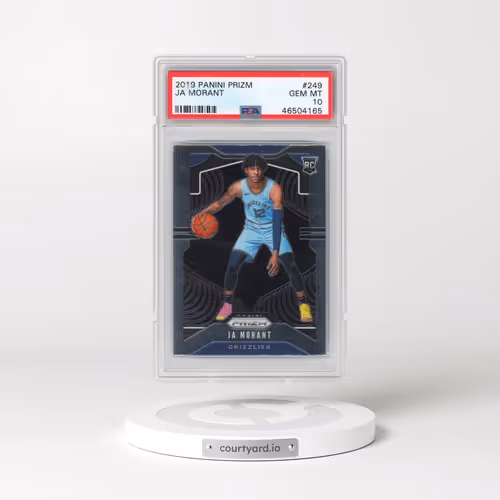 2019 Panini Prizm #249 Ja Morant (PSA 10 GEM MINT)