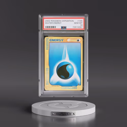 2002 Pokémon Expedition #165 Water Energy (PSA 10 GEM MINT)