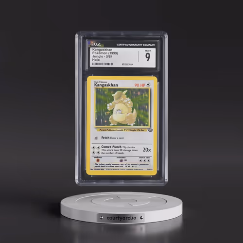 1999 Jungle #5/64 Kangaskhan - Holo (CGC 9 MINT)
