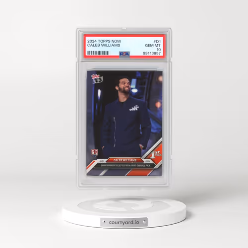 2024 Topps Now #D1 Caleb Williams (PSA 10 GEM MINT)