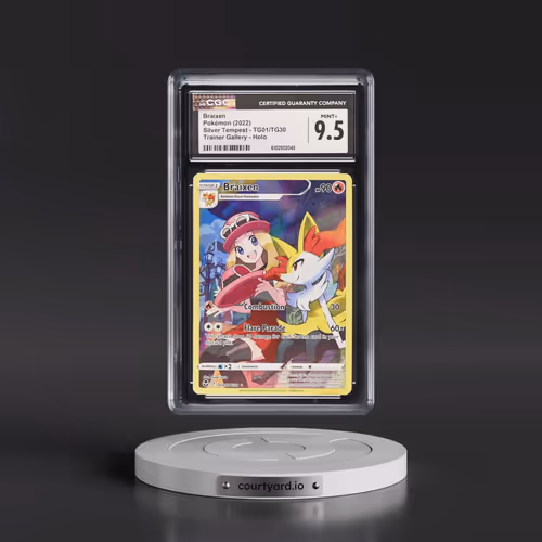2022 Silver Tempest #TG01/TG30 Braixen - Trainer Gallery Holo (CGC 9.5 MINT+)