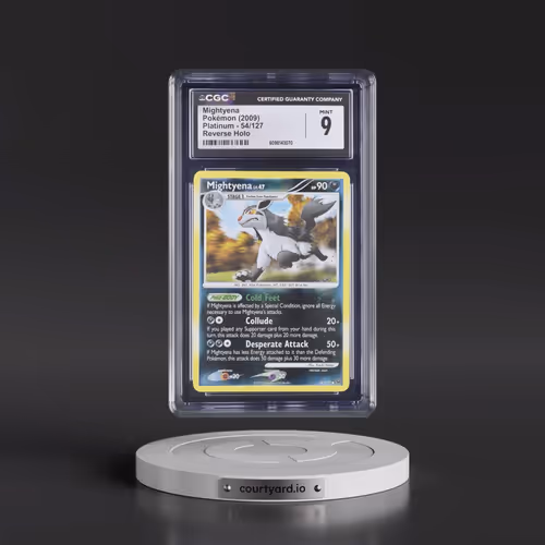 2009 Platinum #54/127 Mightyena - Reverse Holo (CGC 9 MINT)