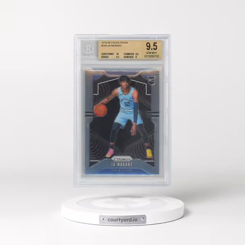 2019 Panini Prizm #249 Ja Morant (BGS 9.5 GEM MINT)