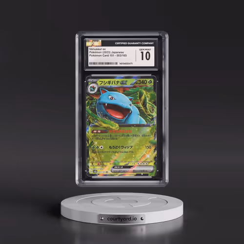 2023 Pokémon Card 151 #003/165 Venusaur ex - Holo (CGC 10 GEM MINT)
