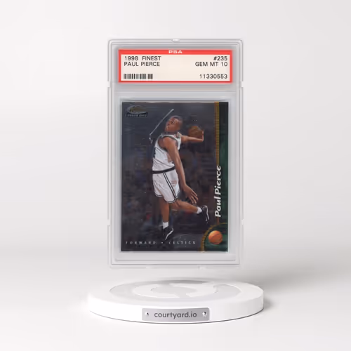 1998 Finest #235 Paul Pierce (PSA 10 GEM MINT)
