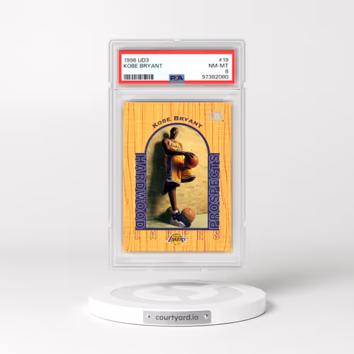 1996 UD3 #19 Kobe Bryant (PSA 8 NM-MT)