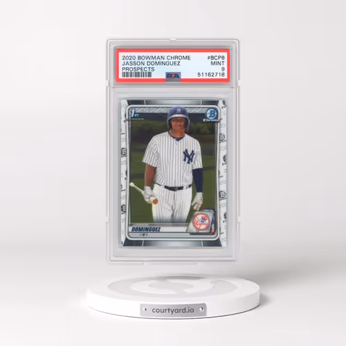 2020 Bowman Chrome Prospects #BCP8 Jasson Dominguez (PSA 9 MINT)