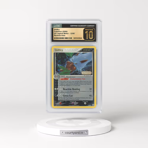 2006 EX Legend Maker #12 Shiftry - Holo (CGC 10 PRISTINE)