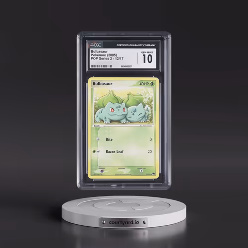 2005 POP Series 2 #12/17 Bulbasaur (CGC 10 GEM MINT)