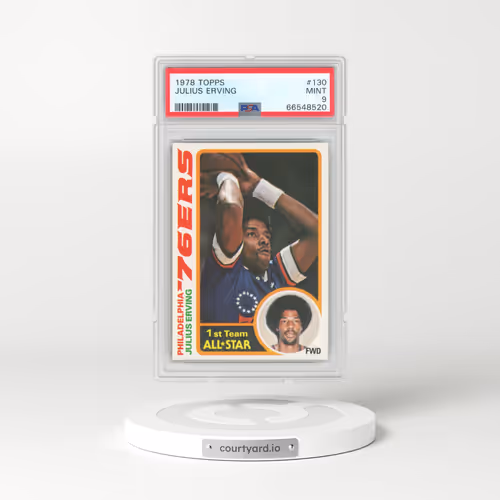 1978 Topps #130 Julius Erving (PSA 9 MINT)
