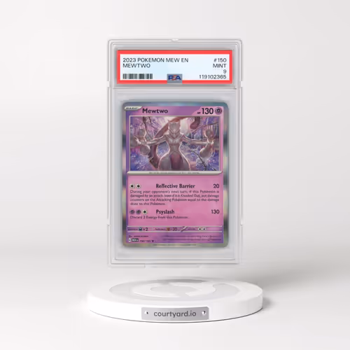 2023 Pokémon Mew EN-151 #150 Mewtwo (PSA 9 MINT)