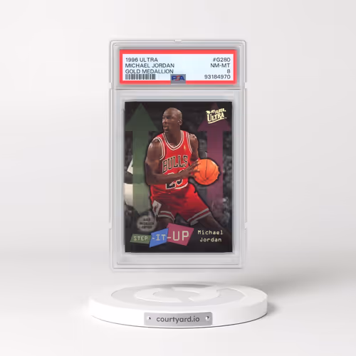 1996 Ultra #G280 Michael Jordan - Gold Medallion (PSA 8 NM-MT)