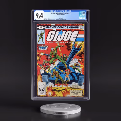 G.I. Joe, A Real American Hero #1 CGC 9.4 White Pages (Marvel Comics, 6/82) - Universal