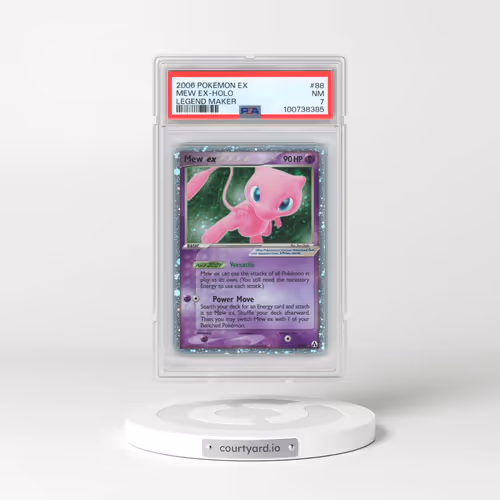 2006 Pokémon EX Legend Maker #88 Mew EX - Holo Holo (PSA 7 NM)