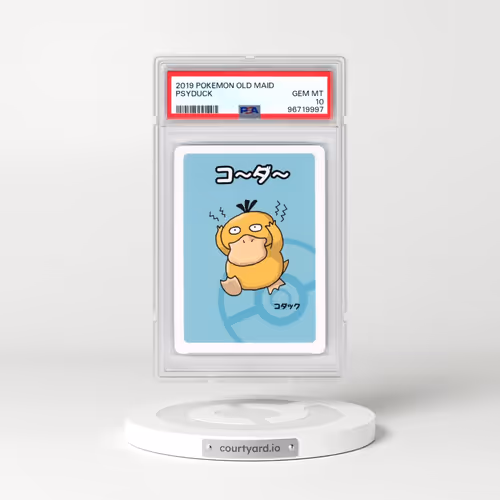 2019 Pokémon Old Maid Psyduck (PSA 10 GEM MINT)