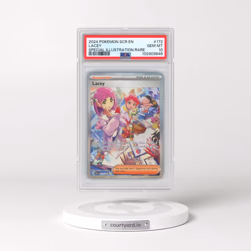 2024 Pokémon Scr EN-Stellar Crown #172 Lacey - Special Illustration Rare (PSA 10 GEM MINT)