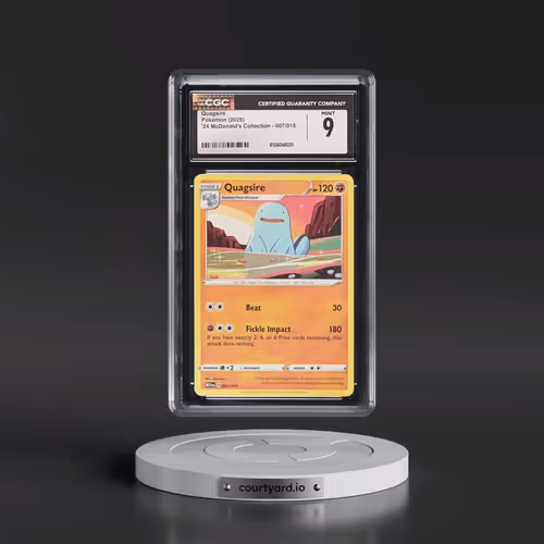 2025 Pokémon M24 EN-Mcdonald's Collection #007 Quagsire (CGC 9 MINT)