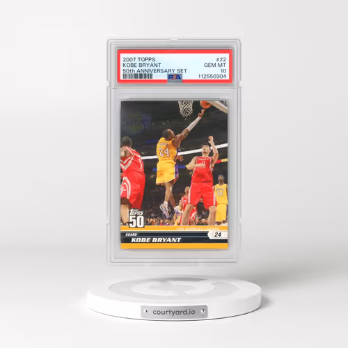 2007 Topps 50th Anniversary Set #22 Kobe Bryant (PSA 10 GEM MINT)