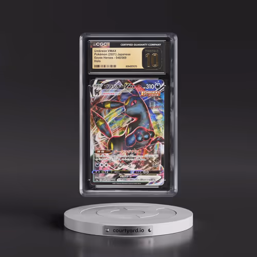 2021 Eevee Heroes #048/069 Umbreon VMAX - Holo (CGC 10 PRISTINE)