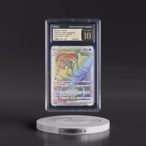 2022 Pokémon GO #084/071 Mewtwo VSTAR - Hyper Rare Holo (CGC 10 PRISTINE)