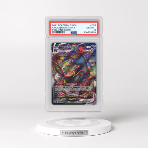 2021 Pokémon Sword & Shield Evolving Skies #095 Umbreon Vmax - Full Art (PSA 10 GEM MINT)