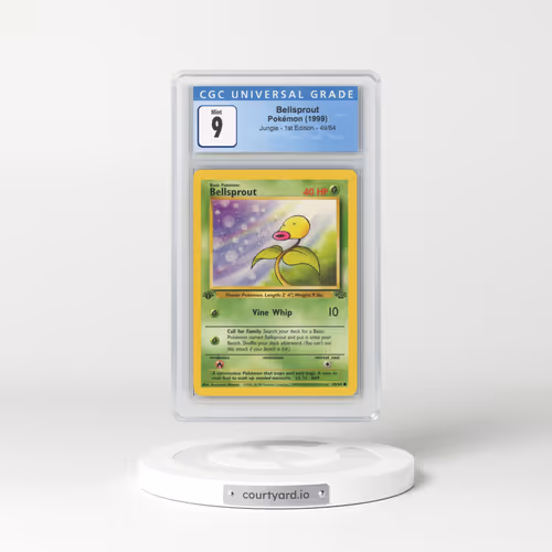 1999 Jungle #49/64 Bellsprout - 1st Edition 1st Edition (CGC 9 MINT)