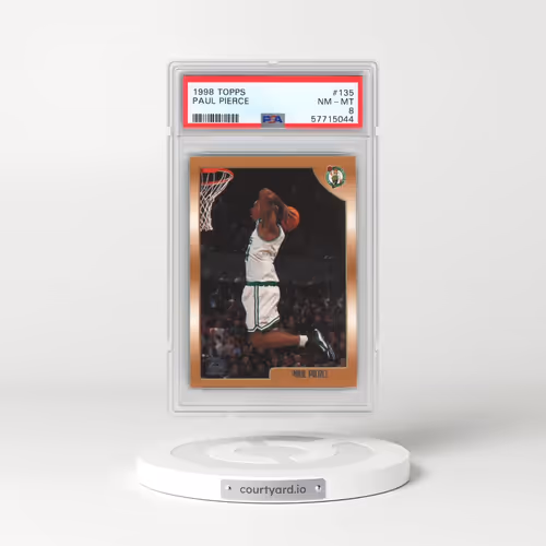 1998 Topps #135 Paul Pierce (PSA 8 NM-MT)