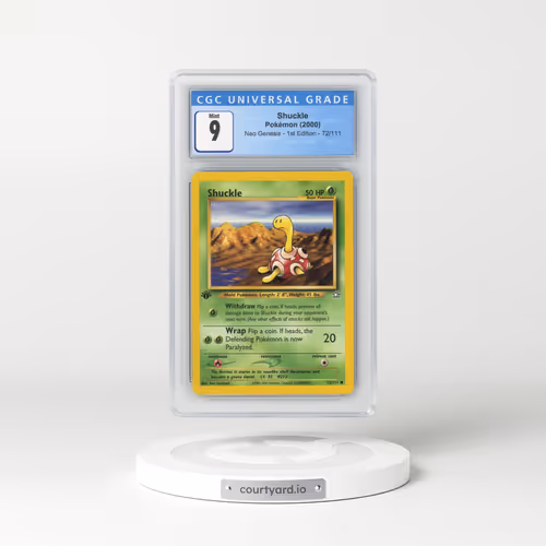 2000 Neo Genesis #72/111 Shuckle - 1st Edition (CGC 9 MINT)