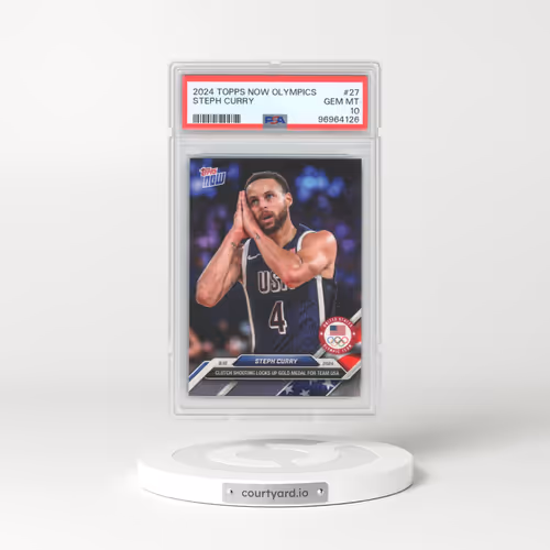 2024 Topps Now Olympic Games #27 Steph Curry (PSA 10 GEM MINT)