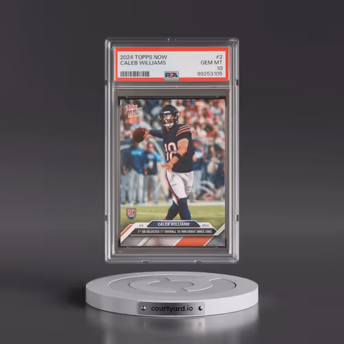 2024 Topps Now #2 Caleb Williams (PSA 10 GEM MINT)