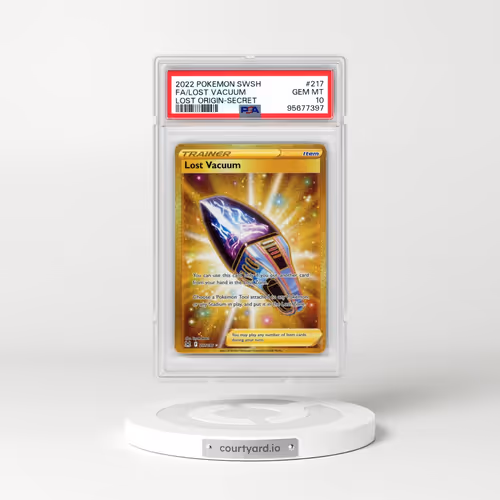 2022 Pokémon Sword & Shield Lost Origin #217 Lost Vacuum - Full Art Secret (PSA 10 GEM MINT)