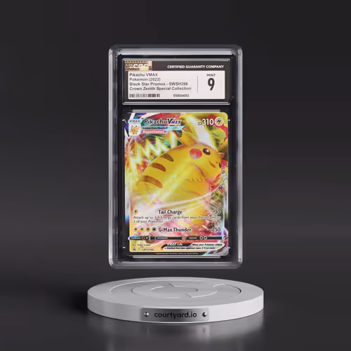 2017 Black Star Promos - Sword & Shield #SWSH286 Pikachu VMAX - Crown Zenith Special Collection (Hol