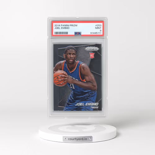 2014 Panini Prizm #253 Joel Embiid (PSA 9 MINT)