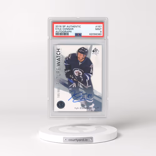 2016 SP Authentic #157 Kyle Connor - Autograph (PSA 9 MINT)