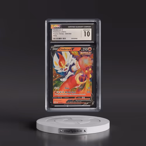 2019 Fusion Strike #044/264 Cinderace V - Holo (CGC 10 GEM MINT)