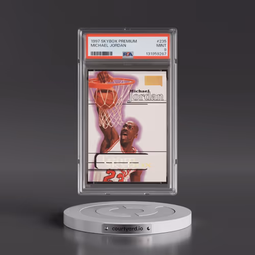 1997 Skybox Premium #235 Michael Jordan (PSA 9 MINT)