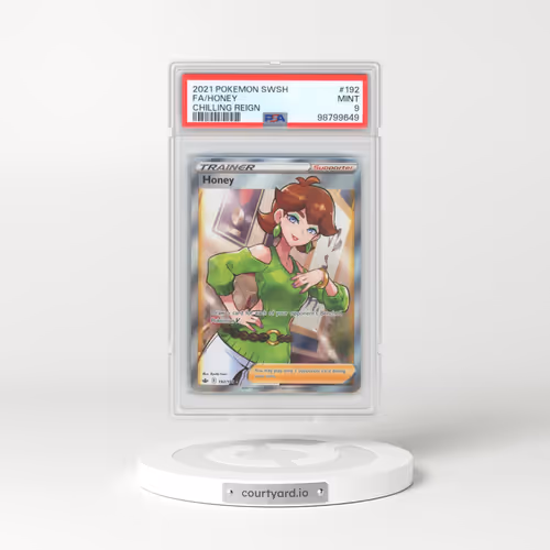 2021 Pokémon Sword & Shield Chilling Reign #192 Honey - Full Art (PSA 9 MINT)