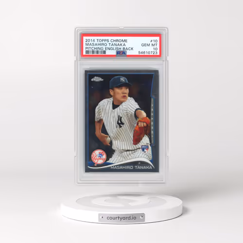 2014 Topps Chrome #10 Masahiro Tanaka (PSA 10 GEM MINT)