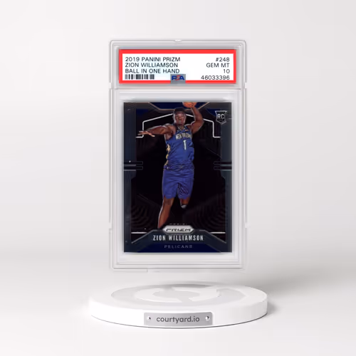 2019 Panini Prizm #248 Zion Williamson - Variation (PSA 10 GEM MINT)