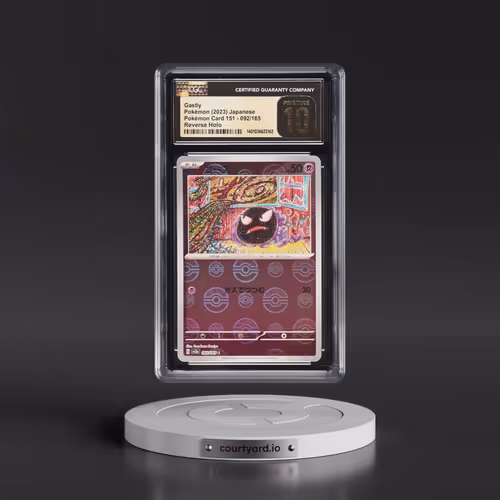 2023 Pokémon Card 151 #092/165 Gastly - Reverse Holo Poké Ball (CGC 10 PRISTINE)