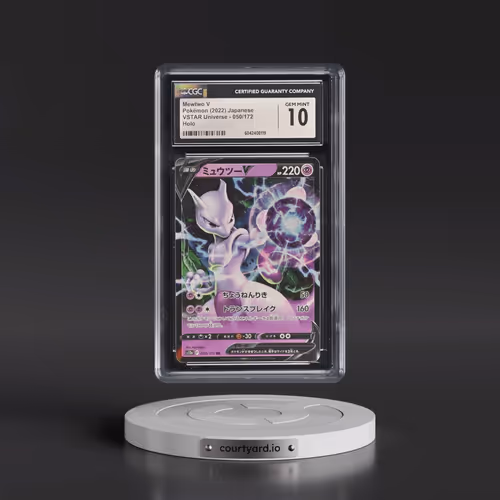 2022 VSTAR Universe #050/172 Mewtwo V - Holo (CGC 10 GEM MINT)