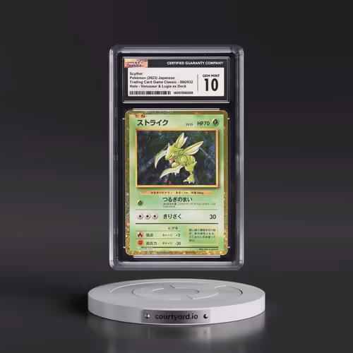2023 Trading Card Game Classic - CLF, CLL, CLK #006/032 Scyther - Holo Venusaur & Lugia ex Deck - CL