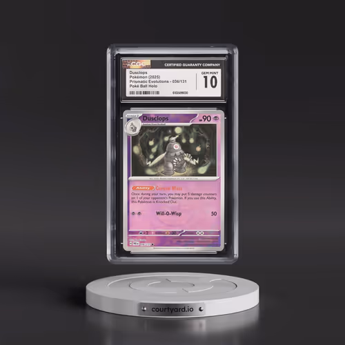 2024 Prismatic Evolutions - PRE EN #036/131 Dusclops - Poké Ball Holo (CGC 10 GEM MINT)
