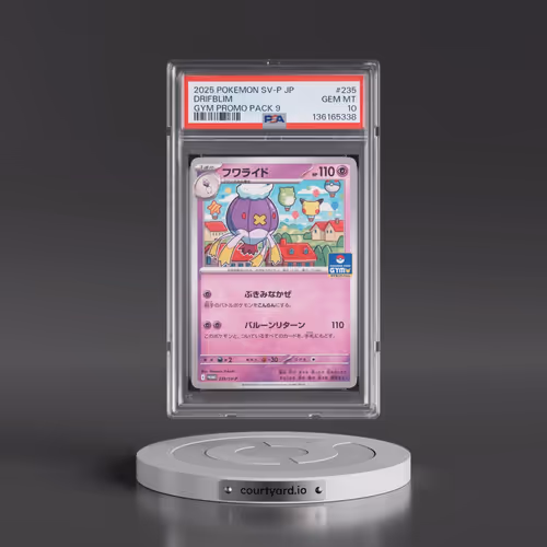 2025 Pokémon SV-P Promo #235 Drifblim - Gym Promo Pack 9 (PSA 10 GEM MINT)