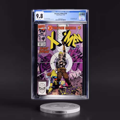 Uncanny X-Men #270 CGC 9.8 White Pages (Marvel Comics, 11/90) - Universal